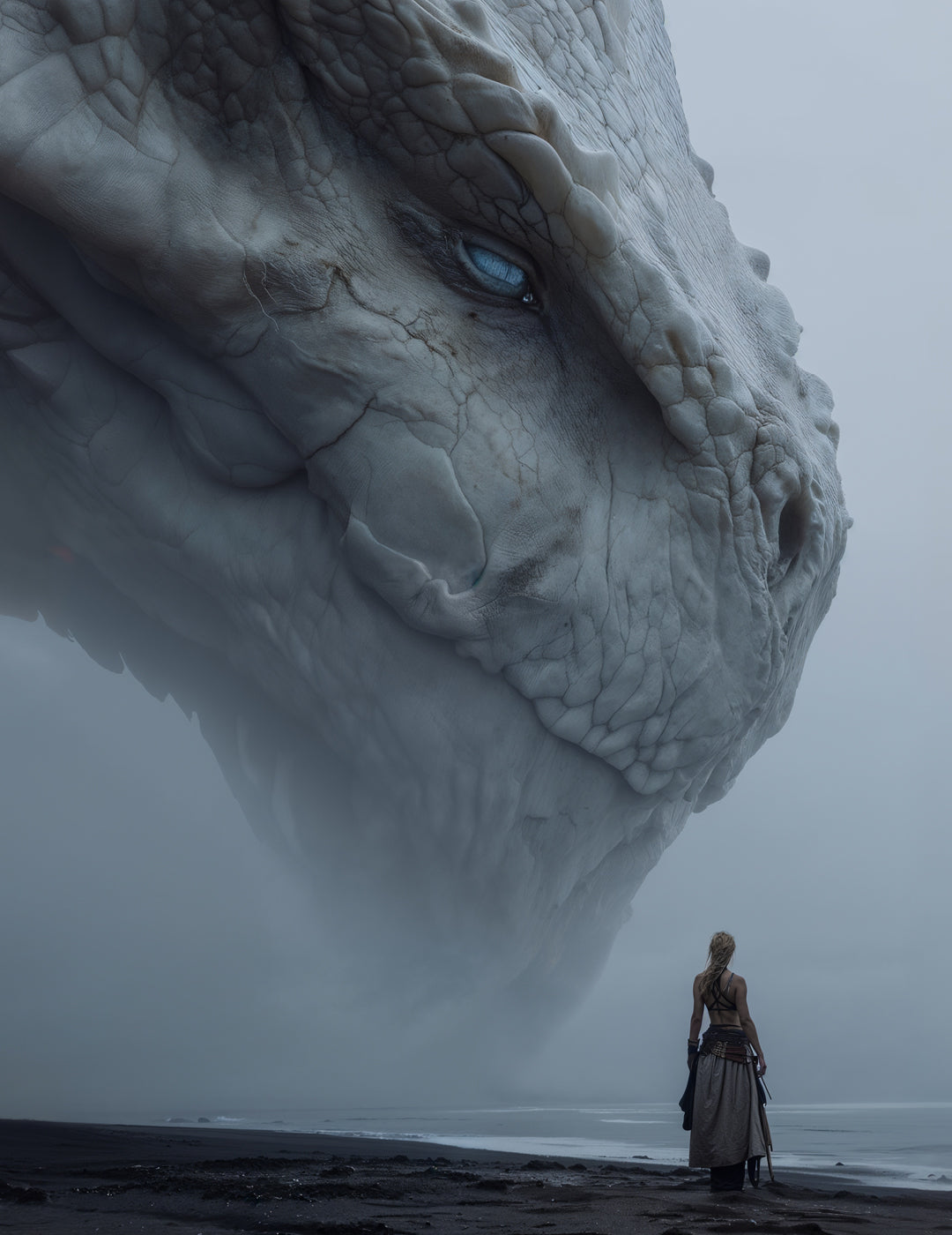 Norse mythology wallpaper for iPhone and Android, high-resolution HD phone background, featuring mythical scenes, epic landscapes, and wolves inspired by Viking legends