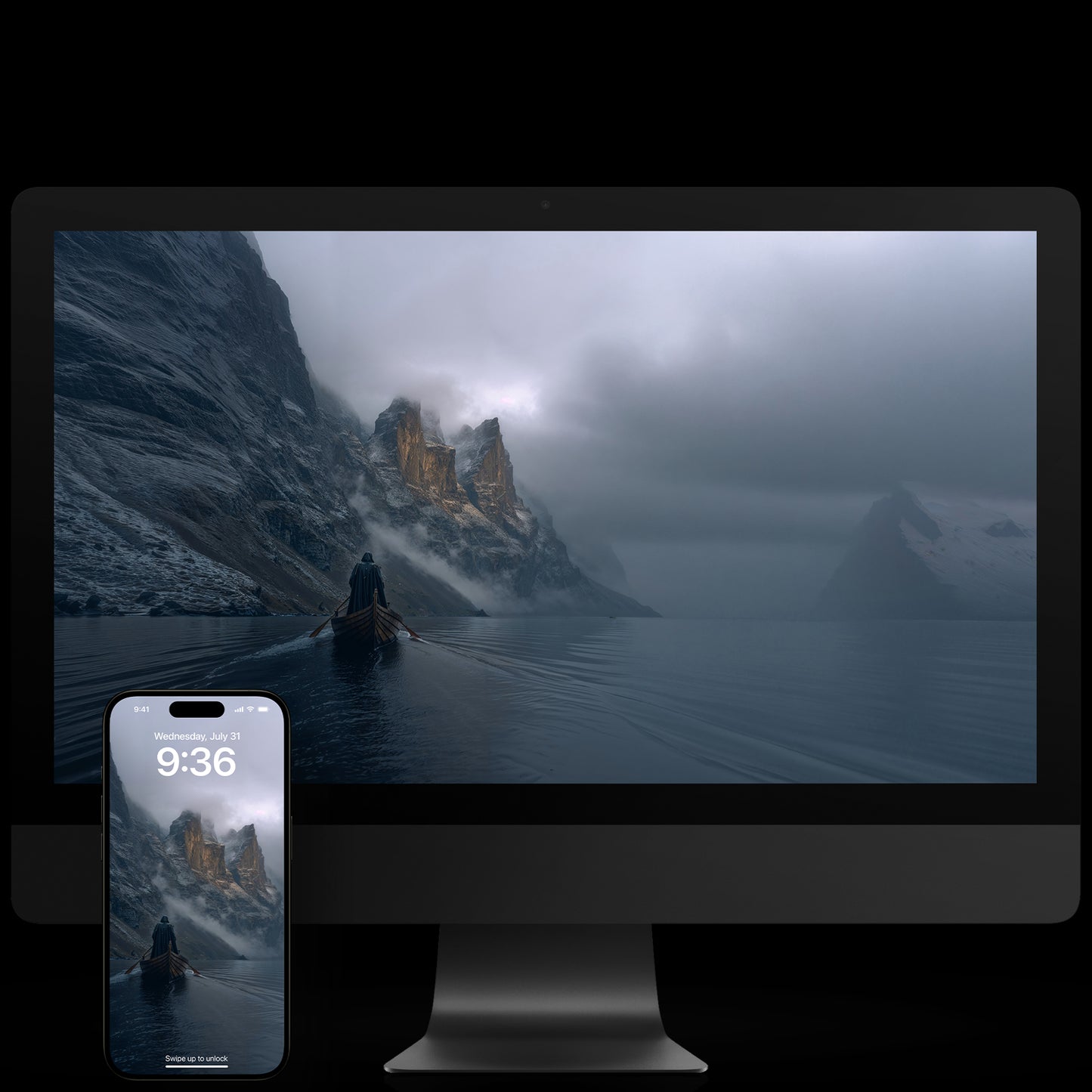 Odin at Urðarbrunnr Wallpapers