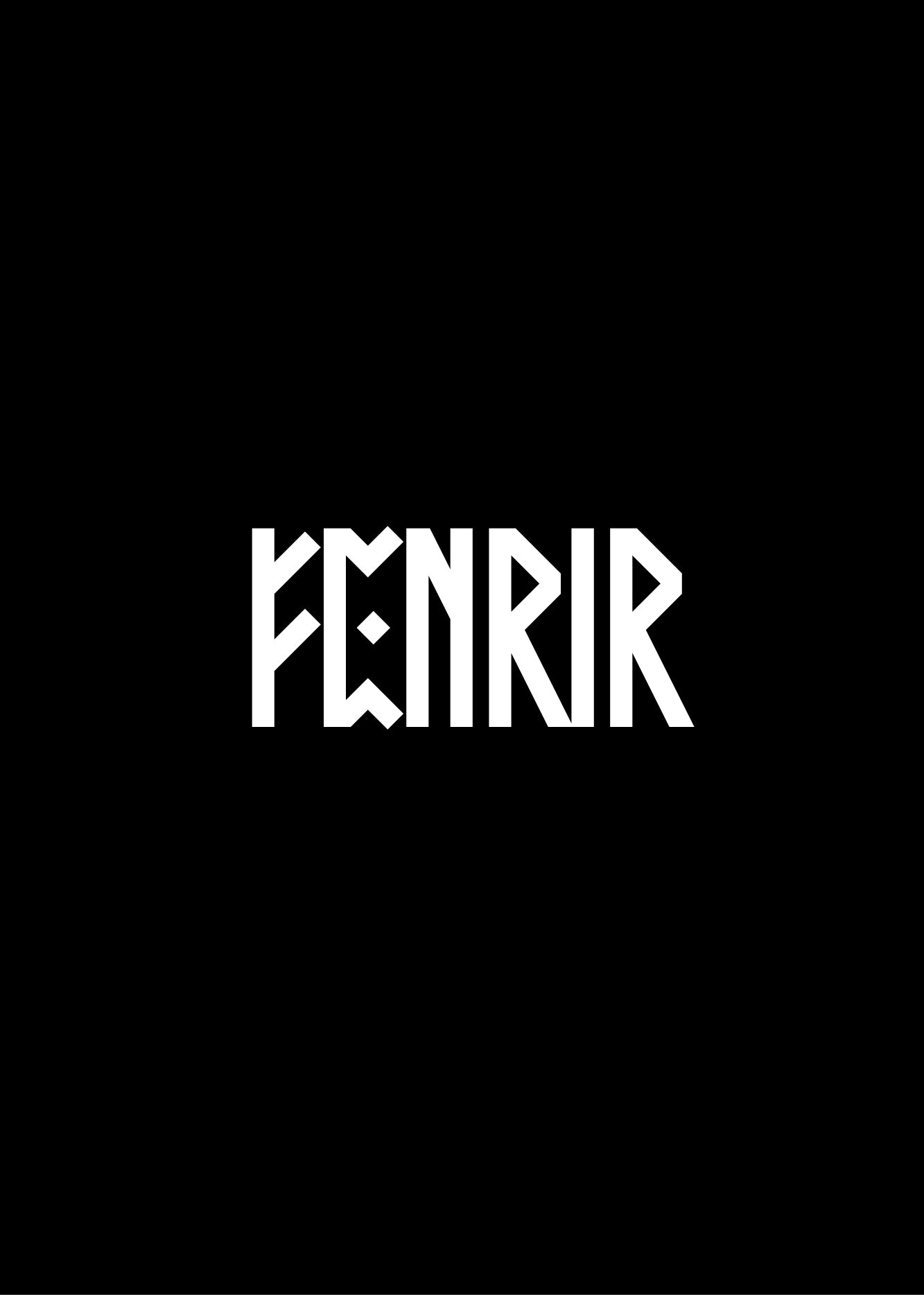 Fenrir Embroidered Hoodie