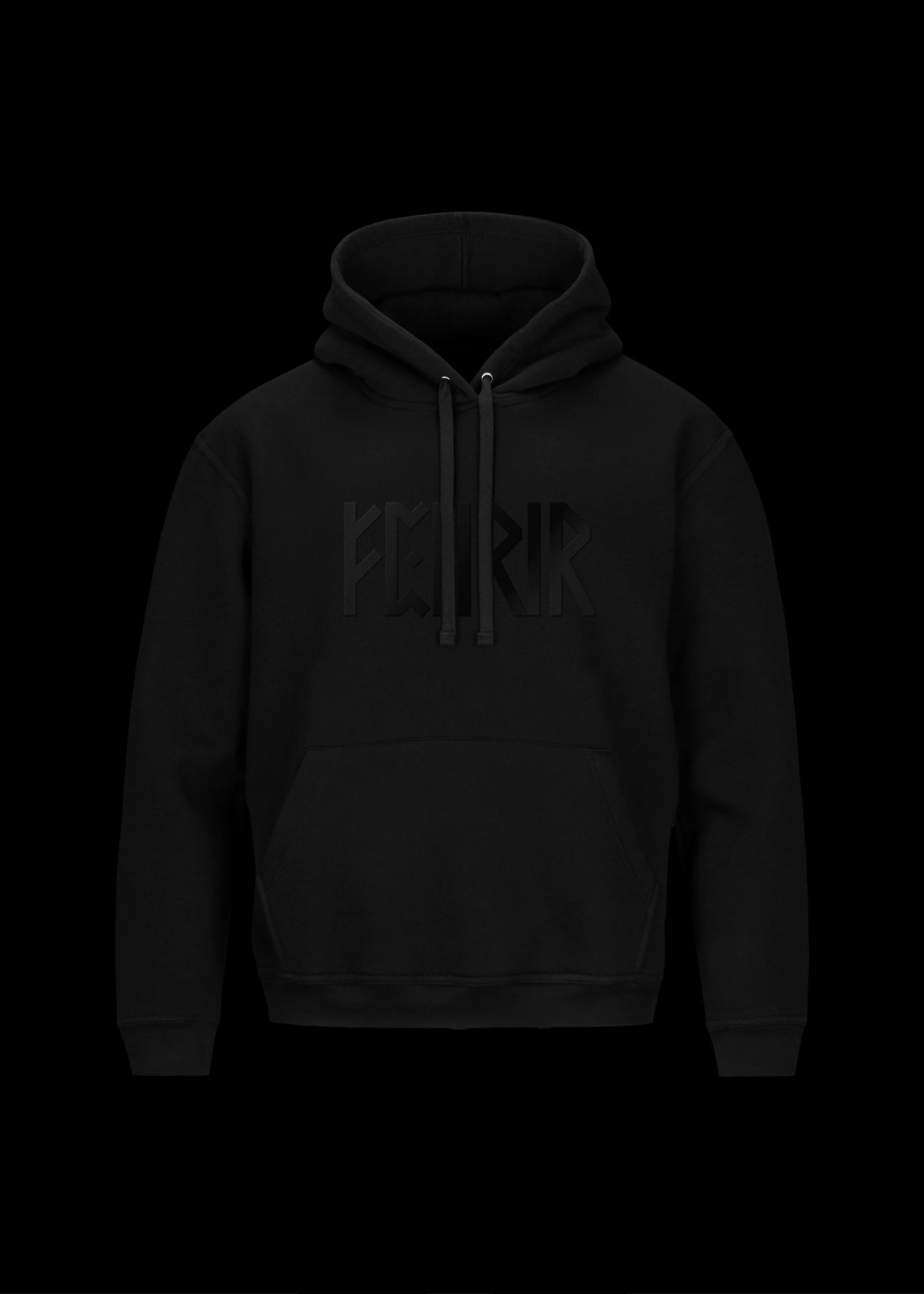 A premium embroidered Fenrir hoodie with a Scandinavian design inspired by Norse mythology. Made from premium materials and designed for maximum comfort and style. This Fenrir Embroidered Hoodie combines Viking culture with minimalist design. It uses black thread on a black hoodie to create something truly modern and special. If you want something unique and exciting for yourself or if you're looking for an amazing gift idea for the holidays, don't hesitate to pick up one (or several!) today.