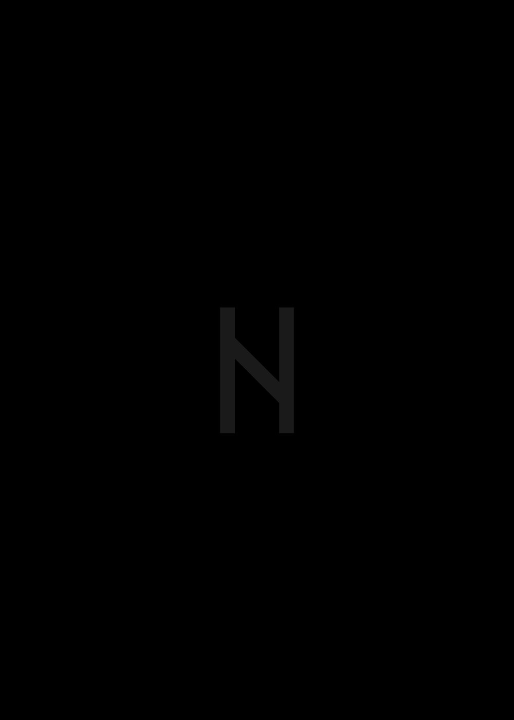 Hagalaz Rune Black Hoodie combines both Norse Mythology and minimalist aesthetic. Black thread is embroidered on black hoodie. If Norse Mythology and minimalism is your thing, this is for you.