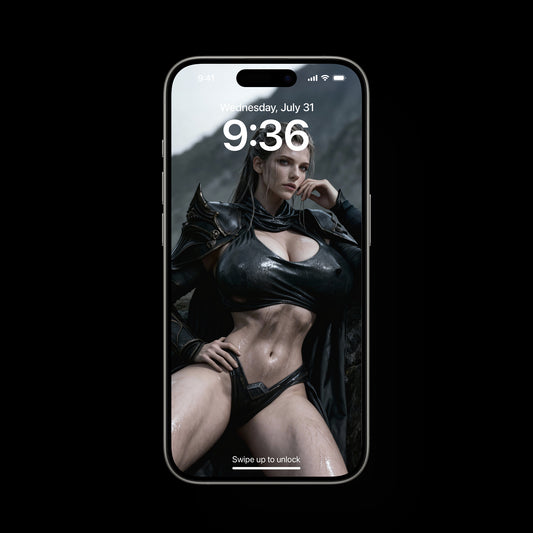 Sexy Valkyrie is resting in Norse mountains, featured as a mobile live wallpaper. Sexy iPhone Wallpaper and Android Wallpapers