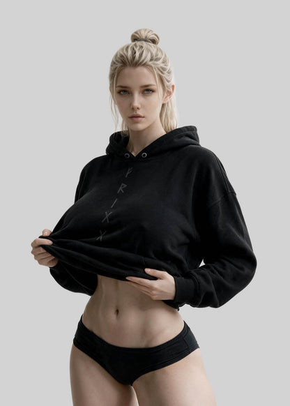 A premium Frigg hoodie with a Scandinavian design inspired by Norse mythology. Made from premium materials and designed for maximum comfort and style. This Frigg Hoodie combines Viking culture with minimalist design. If you want something unique and exciting for yourself or if you're looking for an amazing gift idea for the holidays, don't hesitate to pick up one (or several!) today. Back Graphic