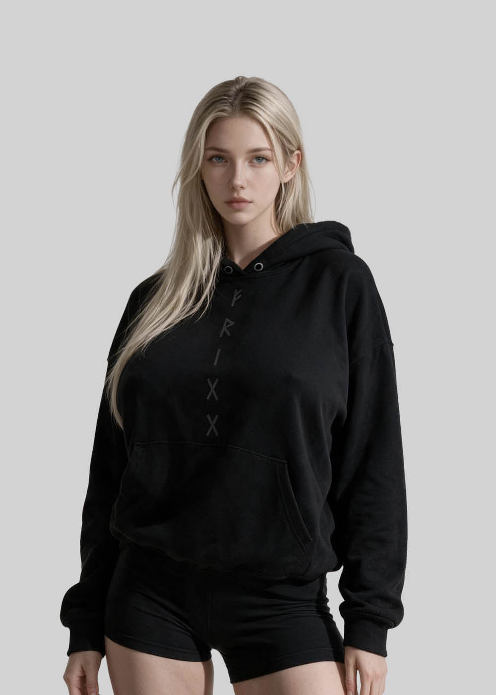 A premium Frigg hoodie with a Scandinavian design inspired by Norse mythology. Made from premium materials and designed for maximum comfort and style. This Frigg Hoodie combines Viking culture with minimalist design. If you want something unique and exciting for yourself or if you're looking for an amazing gift idea for the holidays, don't hesitate to pick up one (or several!) today. Back Graphic