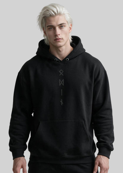 A premium Odin hoodie with a Scandinavian design inspired by Norse mythology. Made from premium materials and designed for maximum comfort and style. This Odin Hoodie combines Viking culture with minimalist design. If you want something unique and exciting for yourself or if you're looking for an amazing gift idea for the holidays, don't hesitate to pick up one (or several!) today. Back Graphic