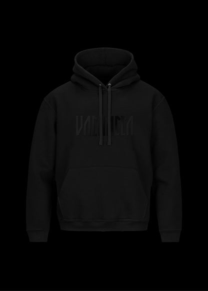 A premium embroidered Valhalla hoodie with a Scandinavian design inspired by Norse mythology. Made from premium materials and designed for maximum comfort and style. This Valhalla Embroidered Hoodie combines Viking culture with minimalist design. It uses black thread on a black hoodie to create something truly modern and special. If you want something unique and exciting for yourself or if you're looking for an amazing gift idea for the holidays, don't hesitate to pick up one (or several!) today.