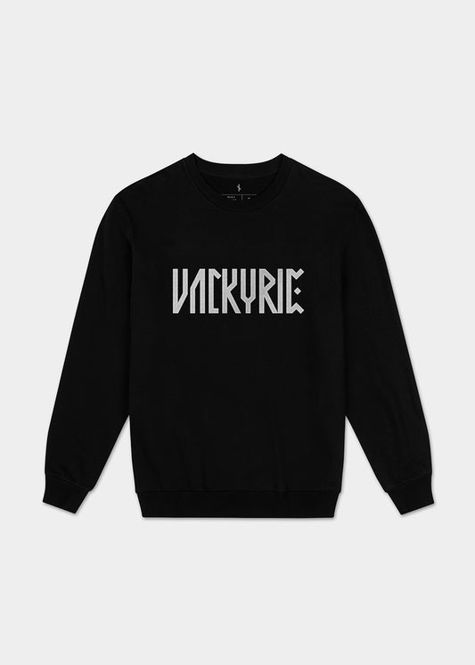 Valkyrie White Embroidery Sweatshirt Custom Order